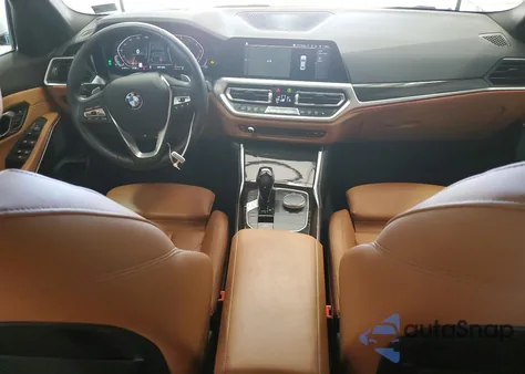 2020 BMW 330Xi из США, поврежденный, VIN 3MW5R7J04L8B40577